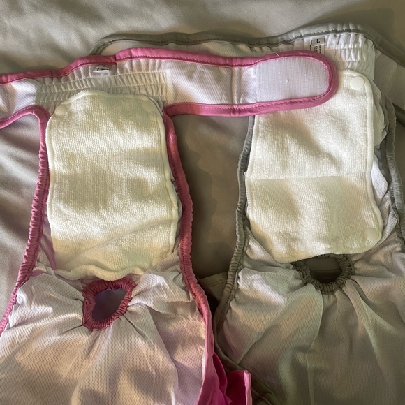 Lot of 2 Washable Dog Diapers - Heat Panty Ruffled Skirt - Large - NWOT - Picture 3 of 5